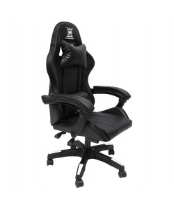 ΠΟΛΥΘΡΟΝΑ GAMING DARREN HM1203.04 ΜΑΥΡΟ-ΛΕΥΚΟ PVC 58.5x100x120Υεκ.