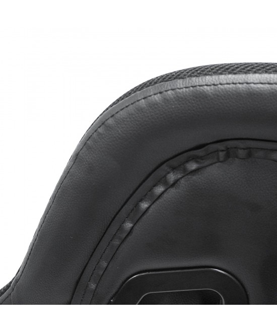 ΠΟΛΥΘΡΟΝΑ GAMING DARREN HM1203.04 ΜΑΥΡΟ-ΛΕΥΚΟ PVC 58.5x100x120Υεκ.