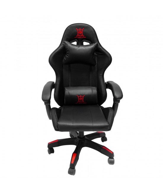 ΠΟΛΥΘΡΟΝΑ GAMING DARREN HM1203.01 ΜΑΥΡΟ-ΚΟΚΚΙΝΟ PVC 58.5x100x120Υεκ.