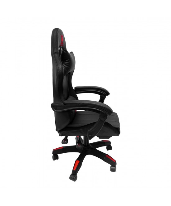 ΠΟΛΥΘΡΟΝΑ GAMING DARREN HM1203.01 ΜΑΥΡΟ-ΚΟΚΚΙΝΟ PVC 58.5x100x120Υεκ.