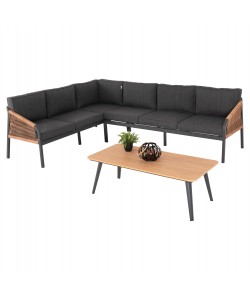 ΣΑΛΟΝΙ ΓΩΝΙΑ ΕΞ.ΧΩΡΟΥ MAERLY HM6140.02 ΑΛΟΥΜ. ΑΝΘΡΑΚΙ-ΣΥΝΘ.ΣΧΟΙΝΙ-ΑΝΘΡΑΚΙ ΜΑΞΙΛΑΡΙΑ