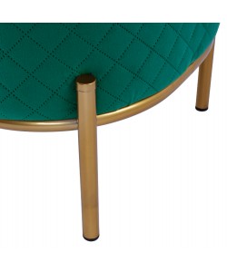 ΣΚΑΜΠΟ SINTA HM8638.03 ΑΠΟ ΚΥΠΑΡΙΣΣΙ ΒΕΛΟΥΔΟ ΜΕ ΧΡΥΣΗ ΒΑΣΗ 42x42x38Υ εκ.