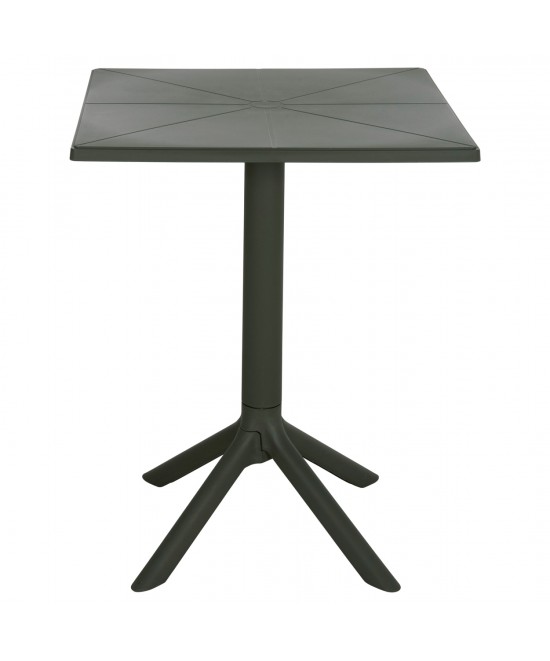 ΤΡΑΠΕΖΙ ΠΟΛΥΠΡΟΠΥΛΕΝΙΟΥ ΤΕΤΡΑΓΩΝΟ TERRIN HM6125.15 DARK OLIVE 60x60x75Υεκ. ΤΡΑΠΕΖΙ ΠΟΛΥΠΡΟΠΥΛΕΝΙΟΥ ΤΕΤΡΑΓΩΝΟ TERRIN HM6125.15 DARK OLIVE 60x60x75Υεκ.