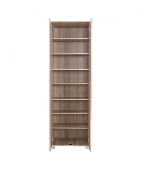 ΠΑΠΟΥΤΣΟΘΗΚΗ-ΝΤΟΥΛΑΠΑ CLUSE HM2403.20 ΜΕΛΑΜΙΝΗ SONAMA OAK ΧΡΩΜΑ 60Χ37Χ186,5Υεκ.