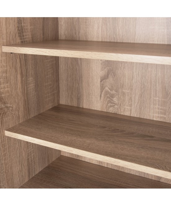 ΠΑΠΟΥΤΣΟΘΗΚΗ-ΝΤΟΥΛΑΠΑ CLUSE HM2403.20 ΜΕΛΑΜΙΝΗ SONAMA OAK ΧΡΩΜΑ 60Χ37Χ186,5Υεκ.