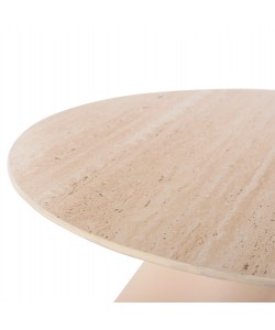 ΒΟΗΘΗΤΙΚΑ ΤΡΑΠΕΖΑΚΙΑ 2ΤΜΧ NANZA HM9927 ΜΕΤΑΛΛΟ ΚΡΕΜ-ΜΠΕΖ ΚΕΡΑΜΙΚΟ TOP Φ50&Φ60 εκ.