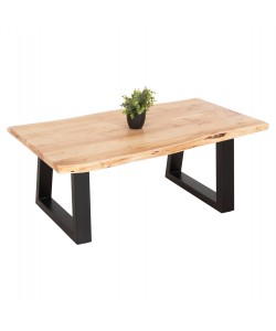 ΤΡΑΠΕΖΙ ΣΑΛΟΝΙΟΥ MONTANA HM8166.21 ΠΑΧΟΣ 4εκ. ΞΥΛΟ ΑΚΑΚΙΑΣ ΑΝΟΙΧΤΟ ΦΥΣΙΚΟ 115x65x45Yεκ