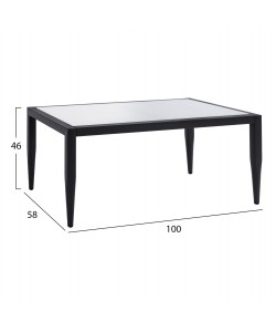 ΤΡΑΠΕΖΙ MEIR ΣΑΛΟΝΙΟΥ ΑΛΟΥΜΙΝΙΟΥ ΣΕ ΓΚΡΙ ΑΠΟΧΡΩΣΗ ΜΕ ΓΥΑΛΙ HM5551.02 100x58x46Υ εκ. ΤΡΑΠΕΖΙ MEIR ΣΑΛΟΝΙΟΥ ΑΛΟΥΜΙΝΙΟΥ ΣΕ ΓΚΡΙ ΑΠΟΧΡΩΣΗ ΜΕ ΓΥΑΛΙ HM5551.02 100x58x46Υ εκ.