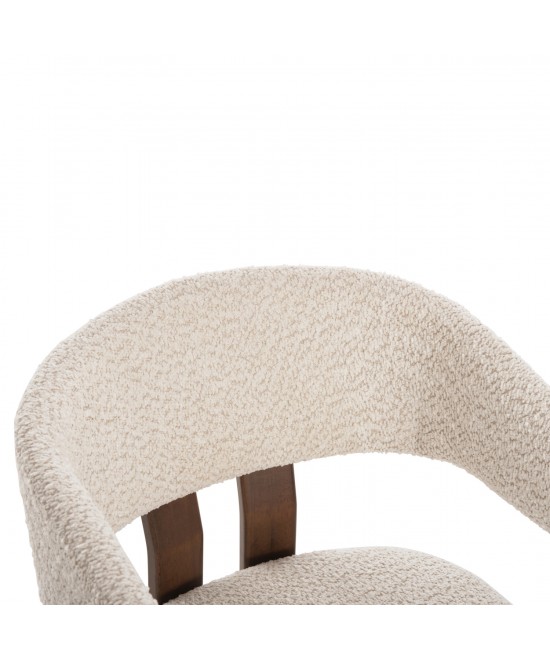 ΚΑΡΕΚΛΑ ZARRA HM9970.03 RUBBERWOOD ΣΕ ΚΑΡΥΔΙ-ΕΚΡΟΥ ΜΠΟΥΚΛΕ ΥΦΑΣΜΑ 55,5x59x81,5Υεκ ΚΑΡΕΚΛΑ ZARRA HM9970.03 RUBBERWOOD ΣΕ ΚΑΡΥΔΙ-ΕΚΡΟΥ ΜΠΟΥΚΛΕ ΥΦΑΣΜΑ 55,5x59x81,5Υεκ