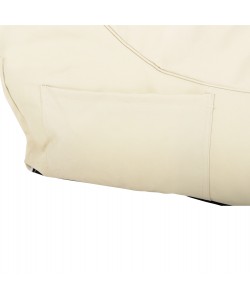 ΠΟΥΦ BLOOM ΑΔΙΑΒΡΟΧΟ HM5111.11 ΜΠΕΖ 106x70x61Υ εκ.