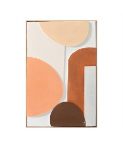 ΠΙΝΑΚΑΣ ΤΟΙΧΟΥ 3D FLUO HM4543.01 ΜΕ ΚΟΡΝΙΖΑ ΜΠΕΖ-ΧΕΙΡΟΠΟΙΗΤΑ ΣΧΕΔΙΑ 60x4,5Χ90Υεκ.