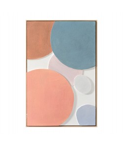 ΠΙΝΑΚΑΣ ΤΟΙΧΟΥ 3D FLUO HM4543.02 ΜΕ ΚΟΡΝΙΖΑ ΜΠΕΖ-ΧΕΙΡΟΠΟΙΗΤΑ ΣΧΕΔΙΑ 60x4,5Χ90Υεκ.