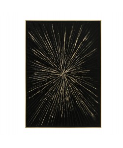 ΠΙΝΑΚΑΣ TOIXOY STELLON HM4549 ΚΟΡΝΙΖΑ ΜΠΕΖ-ΚΑΜΒΑΣ ΜΑΥΡΟΣ-ΧΕΙΡΟΠΟΙΗΤΟΣ 72x4,5x102Υεκ.