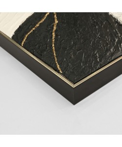 ΠΙΝΑΚΑΣ ΤΟΙΧΟΥ ABSTRACT HM4552.01 ΜΕ ΚΟΡΝΙΖΑ ΜΠΕΖ-ΚΑΜΒΑΣ- ΧΕΙΡΟΠΟΙΗΤΟΣ 152x4.5x52Υεκ.