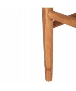 ΚΑΡΕΚΛΑ ROSCO HM6133 ΞΥΛΟ ΤΕΑΚ ΦΥΣΙΚΟ-ΣΧΟΙΝΙ VIRO ΜΠΕΖ 46x55x79Υεκ.