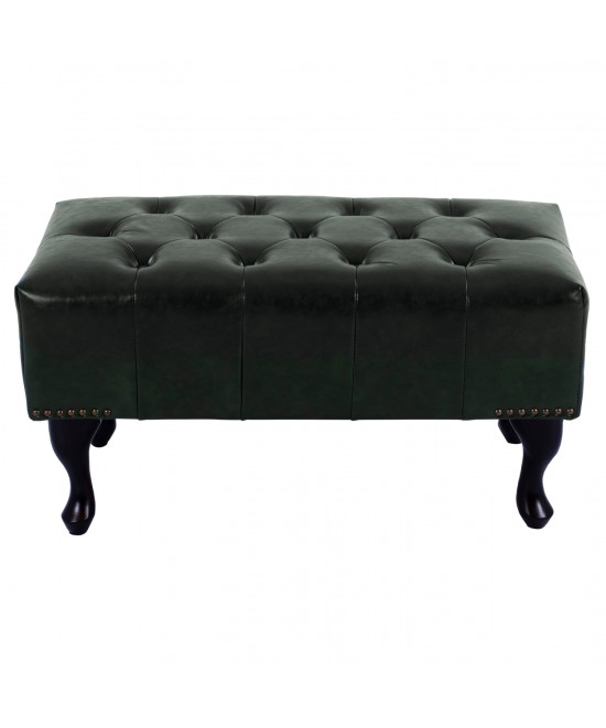 ΤΑΜΠΟΥΡΕ ΥΠΟΠΟΔΙΟ T.CHESTERFIELD EMMA HM226.08 PU ΚΥΠΑΡΙΣΣΙ-ΜΑΥΡΑ ΠΟΔΙΑ 80x45x39Yεκ.