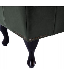 ΤΑΜΠΟΥΡΕ ΥΠΟΠΟΔΙΟ T.CHESTERFIELD EMMA HM226.08 PU ΚΥΠΑΡΙΣΣΙ-ΜΑΥΡΑ ΠΟΔΙΑ 80x45x39Yεκ.