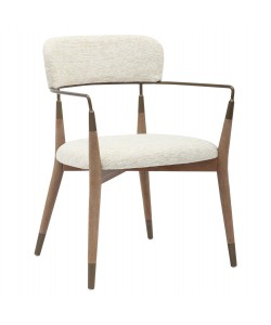 ΠΟΛΥΘΡΟΝΑ ROY HM9978.01 ΣΚΕΛΕΤΟΣ ΞΥΛΟ ΟΞΙΑΣ-ΜΕΤΑΛ.ΜΠΡΑΤΣΑ-ΕΚΡΟΥ ΥΦΑΣΜΑ 51x48x77,5Υεκ