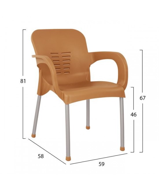 ΠΟΛΥΘΡΟΝΑ ΠΟΛΥΠΡΟΠΥΛΕΝΙΟΥ KAREK HM5592.03 ΧΡΩΜΑ ΞΥΛΟΥ ΜΕ ΠΟΔΙ ΑΛΟΥΜΙΝΙΟΥ 59x58x81Y ΠΟΛΥΘΡΟΝΑ ΠΟΛΥΠΡΟΠΥΛΕΝΙΟΥ KAREK HM5592.03 ΧΡΩΜΑ ΞΥΛΟΥ ΜΕ ΠΟΔΙ ΑΛΟΥΜΙΝΙΟΥ 59x58x81Y