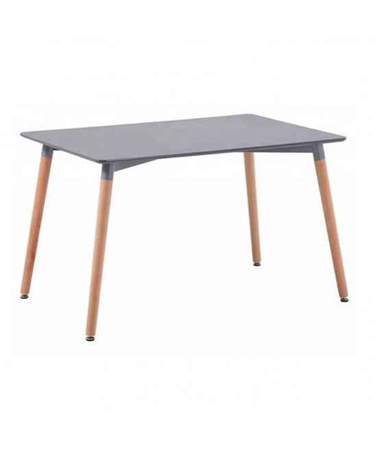 ΤΡΑΠΕΖΙ HM8697.10 MINIMAL, γκρι MDF, ξύλινα πόδια οξιά, 160Χ90X74,5Υ εκ ΤΡΑΠΕΖΙ HM8697.10 MINIMAL, γκρι MDF, ξύλινα πόδια οξιά, 160Χ90X74,5Υ εκ