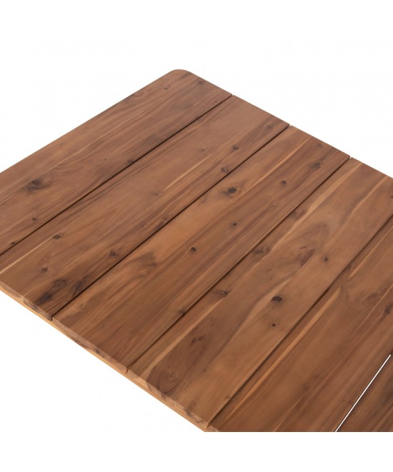 ΤΡΑΠΕΖΙ ΕΞ.ΧΩΡΟΥ NAVANT HM6136 ΜΑΣΙΦ ΞΥΛΟ ΑΚΑΚΙΑΣ-ΦΥΣΙΚΟ 200x100x75Υεκ.