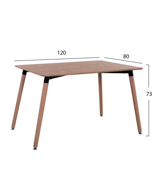 ΤΡΑΠΕΖΙ MINIMAL HM008.04 ΦΥΣΙΚΟ ΞΥΛΙΝΑ ΠΟΔΙΑ ΟΞΙΑ 120Χ80X73Υ εκ. ΤΡΑΠΕΖΙ MINIMAL HM008.04 ΦΥΣΙΚΟ ΞΥΛΙΝΑ ΠΟΔΙΑ ΟΞΙΑ 120Χ80X73Υ εκ.