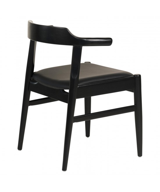 ΠΟΛΥΘΡΟΝΑ ΤΡΑΠΕΖΑΡΙΑΣ CERSEI HM9946.02 RUBBERWOOD & PU ΣΕ ΜΑΥΡΟ 57x54x74Υεκ ΠΟΛΥΘΡΟΝΑ ΤΡΑΠΕΖΑΡΙΑΣ CERSEI HM9946.02 RUBBERWOOD & PU ΣΕ ΜΑΥΡΟ 57x54x74Υεκ