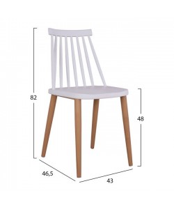 ΣΕΤ 5ΤΜΧ ΤΡΑΠΕΖΙ SONAMA & ΚΑΡΕΚΛΕΣ VANESSA ΛΕΥΚΟ ΧΡΩΜΑ ΜΕΤΑΛΛΙΚΑ ΠΟΔΙΑ HM11024.01 120x70x76.5 cm