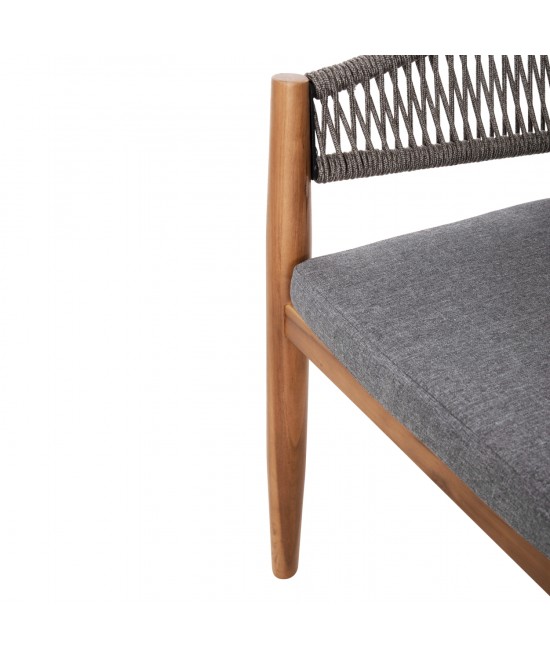 ΣΕΤ ΤΡΑΠΕΖΑΡΙΑΣ 9ΤΜΧ NAVANT HM21066.01 ΤΡΑΠΕΖΙ ΜΕ 8 ΚΑΡΕΚΛΕΣ ΞΥΛΟ ΑΚΑΚΙΑΣ-ΣΧΟΙΝΙ ΓΚΡΙ