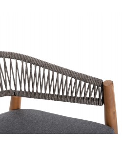 ΣΕΤ ΤΡΑΠΕΖΑΡΙΑΣ 9ΤΜΧ NAVANT HM21066.01 ΤΡΑΠΕΖΙ ΜΕ 8 ΚΑΡΕΚΛΕΣ ΞΥΛΟ ΑΚΑΚΙΑΣ-ΣΧΟΙΝΙ ΓΚΡΙ