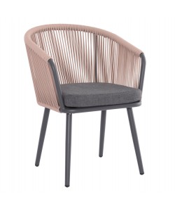 ΠΟΛΥΘΡΟΝΑ ΑΛΟΥΜΙΝΙΟΥ HARRIET HM5548.12 ΑΝΘΡΑΚΙ-ΜΠΕΖ ΣΧΟΙΝΙ 60x62x80,5Υεκ