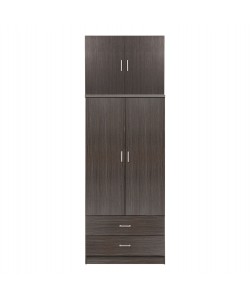 ΝΤΟΥΛΑΠΑ REINA HM21061.01 2ΦΥΛΛΗ ΜΕ ΠΑΤΑΡΙ & 2 ΣΥΡΤΑΡΙΑ-ΜΕΛΑΜΙΝΗ ZEBRANO 80x42x241Υεκ