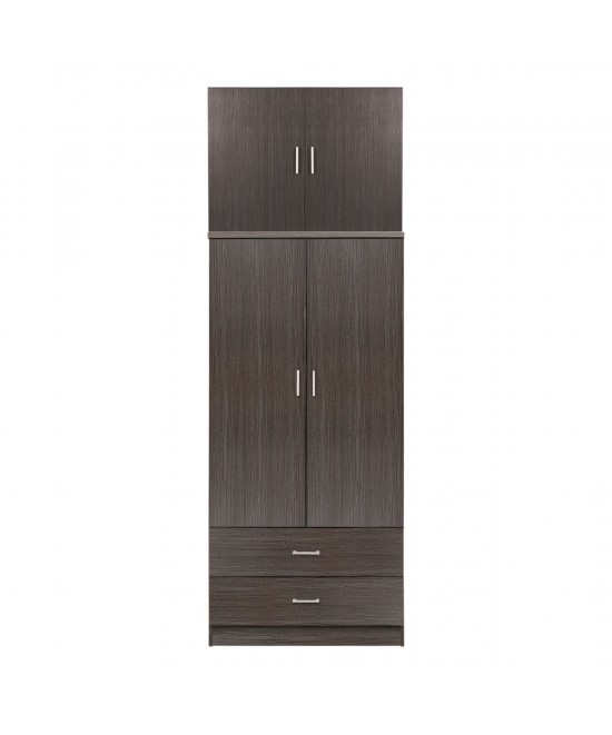 ΝΤΟΥΛΑΠΑ REINA HM21061.01 2ΦΥΛΛΗ ΜΕ ΠΑΤΑΡΙ & 2 ΣΥΡΤΑΡΙΑ-ΜΕΛΑΜΙΝΗ ZEBRANO 80x42x241Υεκ