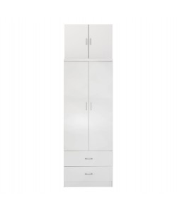 ΝΤΟΥΛΑΠΑ REINA HM21061.05 2ΦΥΛΛΗ ΜΕ ΠΑΤΑΡΙ & 2 ΣΥΡΤΑΡΙΑ-ΜΕΛΑΜΙΝΗ ΛΕΥΚΗ 80x42x241Υεκ ΝΤΟΥΛΑΠΑ REINA HM21061.05 2ΦΥΛΛΗ ΜΕ ΠΑΤΑΡΙ & 2 ΣΥΡΤΑΡΙΑ-ΜΕΛΑΜΙΝΗ ΛΕΥΚΗ 80x42x241Υεκ