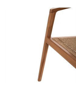 ΠΟΛΥΘΡΟΝΑ ΤΡΑΠΕΖΑΡΙΑΣ RENLY HM18239 ΞΥΛΟ ΤΕΑΚ ΦΥΣΙΚΟ-ΣΧΟΙΝΙ VIRO 60x59x82Υεκ.