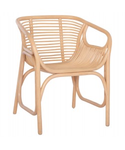 ΠΟΛΥΘΡΟΝΑ MEL ΕΣΩΤ. ΧΩΡΩΝ HM9954.01 ΦΥΣΙΚΟ RATTAN 62x57,5x79,5Υεκ.