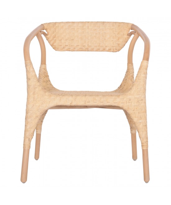 ΠΟΛΥΘΡΟΝΑ GABE ΕΣΩΤ.ΧΩΡΩΝ HM9956.01 ΦΥΣΙΚΟ RATTAN 62x60x79Υεκ.