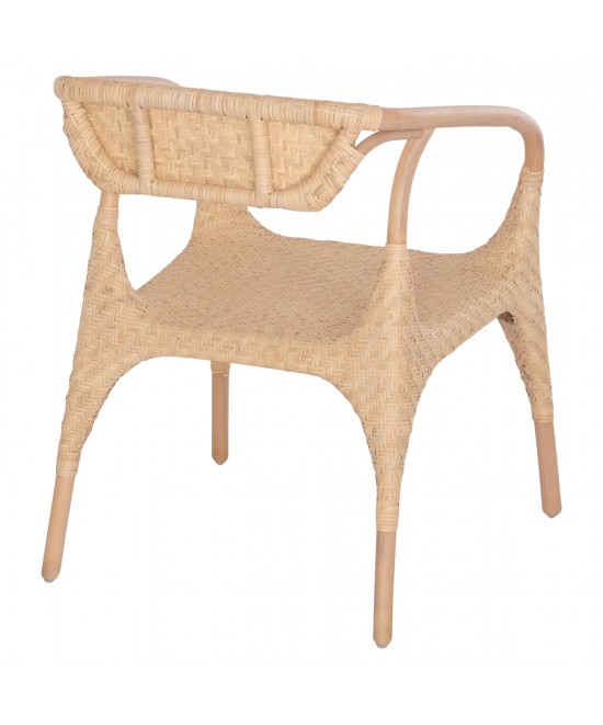 ΠΟΛΥΘΡΟΝΑ GABE ΕΣΩΤ.ΧΩΡΩΝ HM9956.01 ΦΥΣΙΚΟ RATTAN 62x60x79Υεκ.