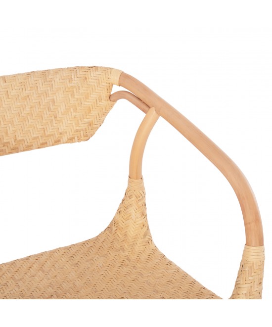 ΠΟΛΥΘΡΟΝΑ GABE ΕΣΩΤ.ΧΩΡΩΝ HM9956.01 ΦΥΣΙΚΟ RATTAN 62x60x79Υεκ.