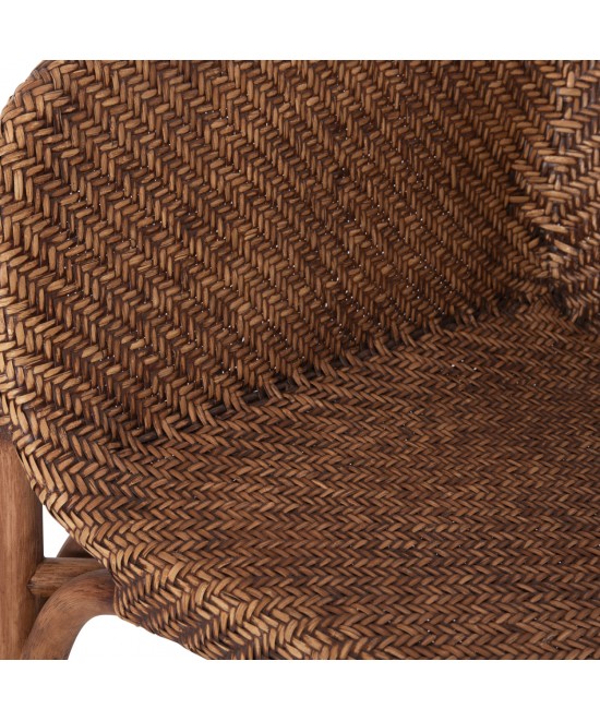 ΠΟΛΥΘΡΟΝΑ ΕΣΩΤ.ΧΩΡΩΝ TUCKET HM9958.02 ΦΥΣΙΚΟ RATTAN-ΚΑΡΥΔΙ ΧΡΩΜΑ 63x60x77Υεκ