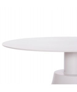 ΤΡΑΠΕΖΑΚΙ ΒΟΗΘ. ΣΤΡΟΓΓΥΛΟ ΕΞ.ΧΩΡΟΥ SERA HM6270.02 ΛΕΥΚΟ ΑΛΟΥΜΙΝΙΟ Φ50x56Υεκ.