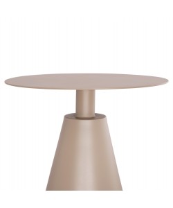 ΤΡΑΠΕΖΑΚΙ ΒΟΗΘ. ΣΤΡΟΓΓΥΛΟ ΕΞ.ΧΩΡΟΥ SERA HM6270.03 ΚΑΠΟΥΤΣΙΝΟ ΑΛΟΥΜΙΝΙΟ Φ50x56Υεκ.