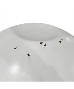 ΔΙΑΚΟΣΜΗΤΙΚΟ ΤΡΑΠΕΖΙ ΣΑΛΟΝΙΟΥ BOWL Φ91x38,5Yεκ. ΛΕΥΚΟ ΜΕ ΞΥΛΟ ΑΚΑΚΙΑΣ HM8717.23 Β'ΔΙΑΛΟΓΗΣ