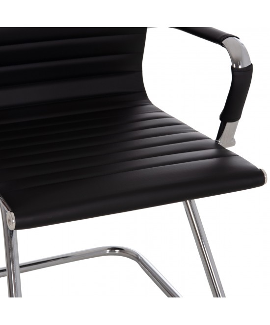 ΚΑΡΕΚΛΑ ΕΠΙΣΚΕΠΤΗ BOSS HM1023.31 ΜΕ ΜΠΡΑΤΣΑ Κ ΜΑΥΡΟ PU 54x55x88Υεκ.