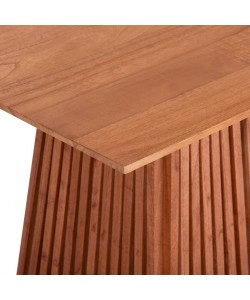 ΤΡΑΠΕΖΙ ΤΡΑΠΕΖΑΡΙΑΣ ΟΡΘΟΓΩΝΙΟ FRANTZ HM9916 ΜΑΣΙΦ MINDI ΞΥΛΟ 160x79,5x76,5Yεκ.