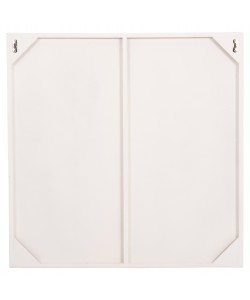 ΠΙΝΑΚΑΣ ΤΕΤΡΑΓΩΝΟΣ ΣΕΙΡΑ SANTORINI HM4507 MDF ΣΕ ΥΠΟΛΕΥΚΟ ΧΡΩΜΑ 80x4(πάχος)x80Υεκ.