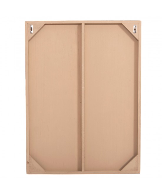 ΠΙΝΑΚΑΣ ΟΡΘΟΓΩΝΙΟΣ ΣΕΙΡΑ SANTORINI HM4521 MDF ΣΕ ΜΠΕΖ ΧΡΩΜΑ 60x4(πάχος)x80Υεκ.