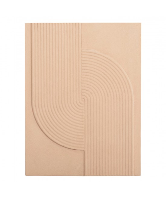ΠΙΝΑΚΑΣ ΟΡΘΟΓΩΝΙΟΣ ΣΕΙΡΑ SANTORINI HM4521 MDF ΣΕ ΜΠΕΖ ΧΡΩΜΑ 60x4(πάχος)x80Υεκ.