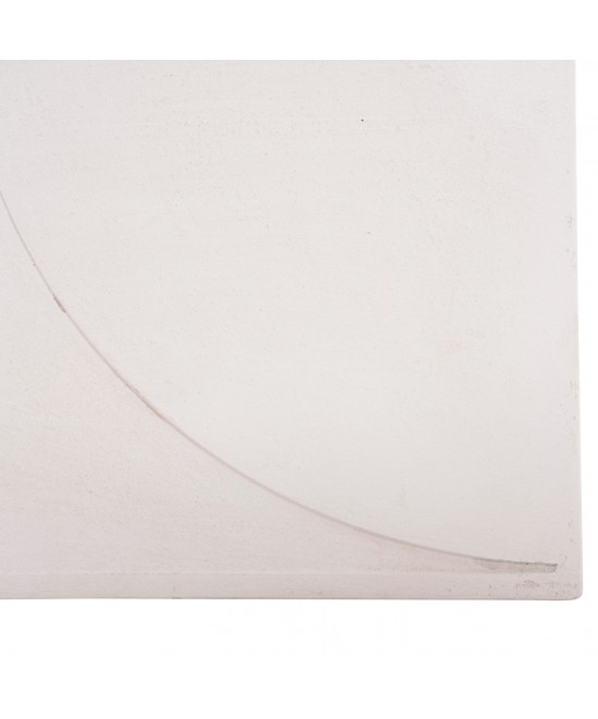 ΠΙΝΑΚΑΣ ΤΕΤΡΑΓΩΝΟΣ ΣΕΙΡΑ SANTORINI HM4508 MDF ΣΕ ΥΠΟΛΕΥΚΟ ΧΡΩΜΑ 80x4(πάχος)x80Υεκ.