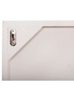 ΠΙΝΑΚΑΣ ΤΕΤΡΑΓΩΝΟΣ ΣΕΙΡΑ SANTORINI HM4508 MDF ΣΕ ΥΠΟΛΕΥΚΟ ΧΡΩΜΑ 80x4(πάχος)x80Υεκ.